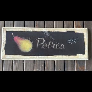 Kitchen Wood Wall Decor